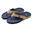 XQ - Teenslipper Heren - Cushioned - Navy/Beige - flip flops heren - Slippers