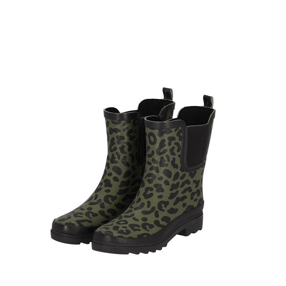 Xq Footwear - Bottes De Pluie Pour Femme - Chelsea - 100 % Caoutchouc - Bottes D'Équitation - Vert - 37 - Decathlon