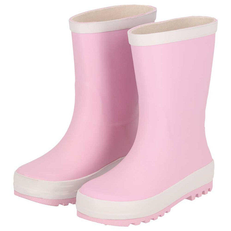 Xq Footwear - Bottes De Pluie Pour Enfants - 100 % Caoutchouc - Unisexe - Bottes De Chasse - Rose - 23/26 - Decathlon