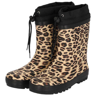 Gummistiefel Damen - Pantherprint - Festivalstiefel