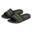 XQ - Slippers Heren - Stripes - Zwart/Army - Badslippers heren