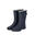 XQ - Regenlaarzen dames - Rubber - Navy - Dames Regenlaarzen - Laarzen dames