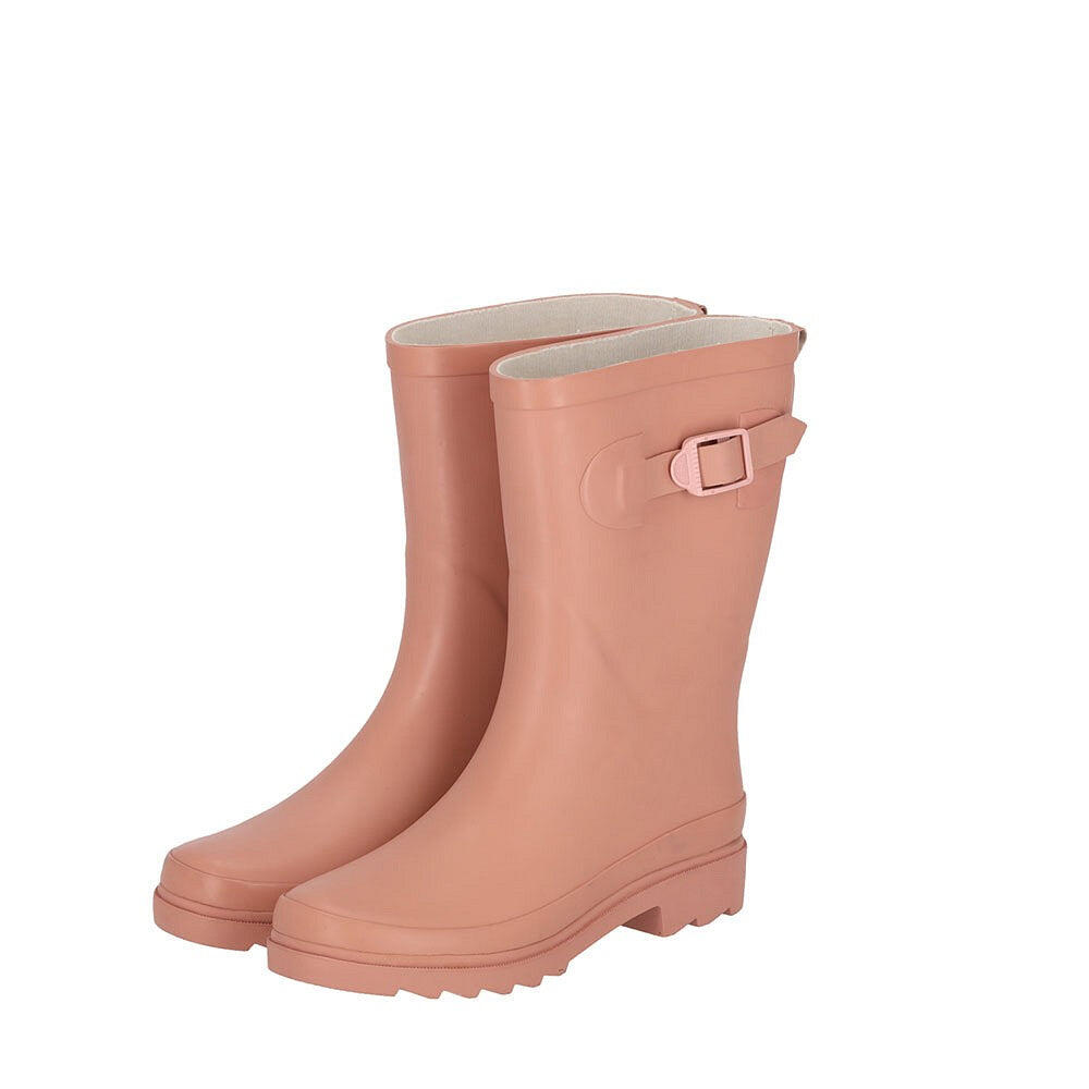 Xq Footwear - Bottes De Pluie Pour Femme - 100 % Caoutchouc - Imperméables - Bottes De Chasse - Rose - 41 - Decathlon