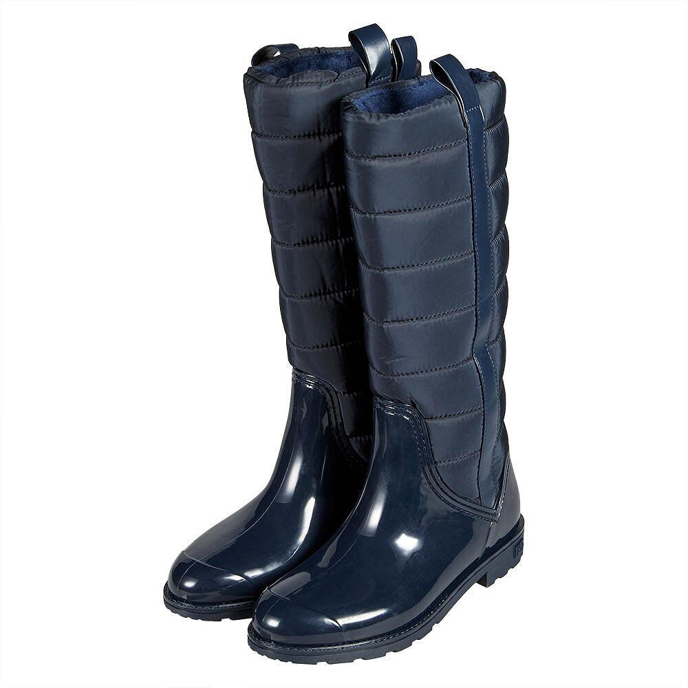 XQ FOOTWEAR Regenlaarzen Dames - Fashion - PVC - Navy - Hoge regenlaarzen