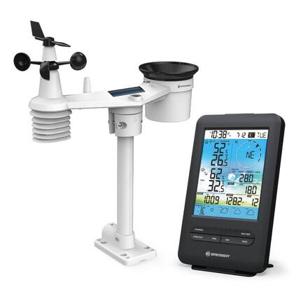 BRESSER 4-Tage 4CAST WLAN-Wetterstation mit 7-in-1-Außensensor
