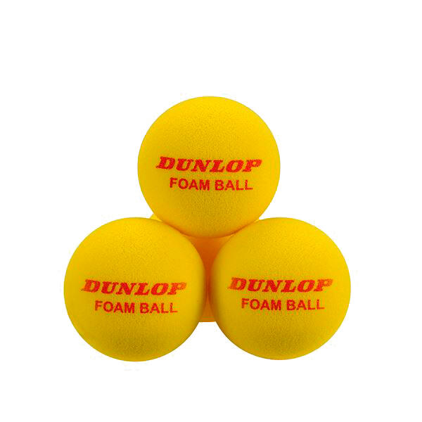 Bola Ténis Dunlop Indoor (Esponjosa,Bolsa 12un) 2/2