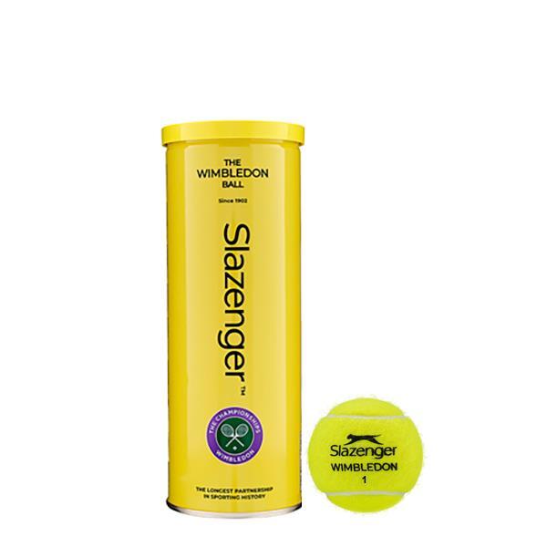 Bola ténis slazenger wimbledon (lata 3un)