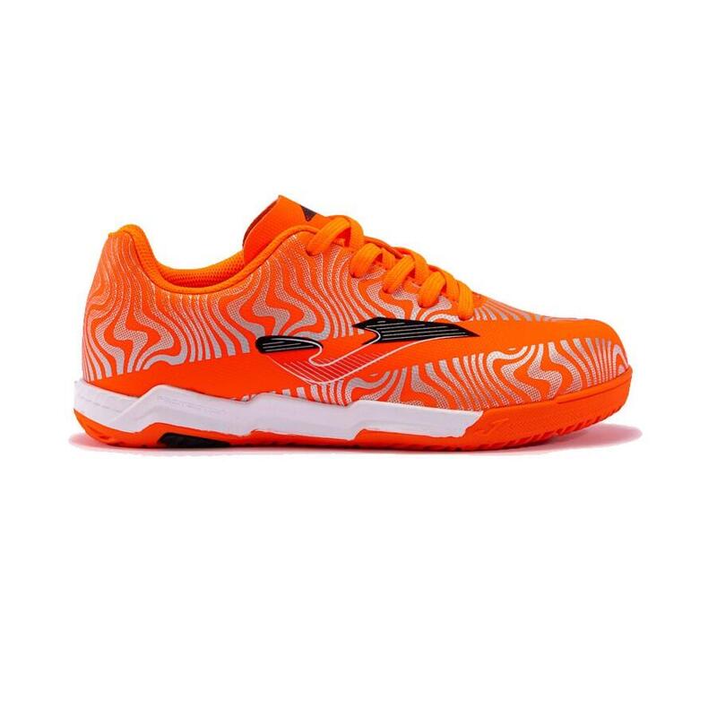 Zapatilla Futbol Sala Niño Joma Evolution Indoor 2408 Naranja