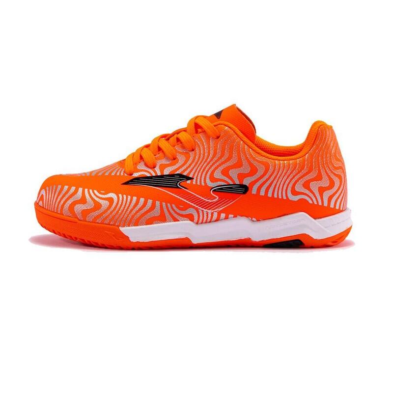 Zapatilla Futbol Sala Niño Joma Evolution Indoor 2408 Naranja