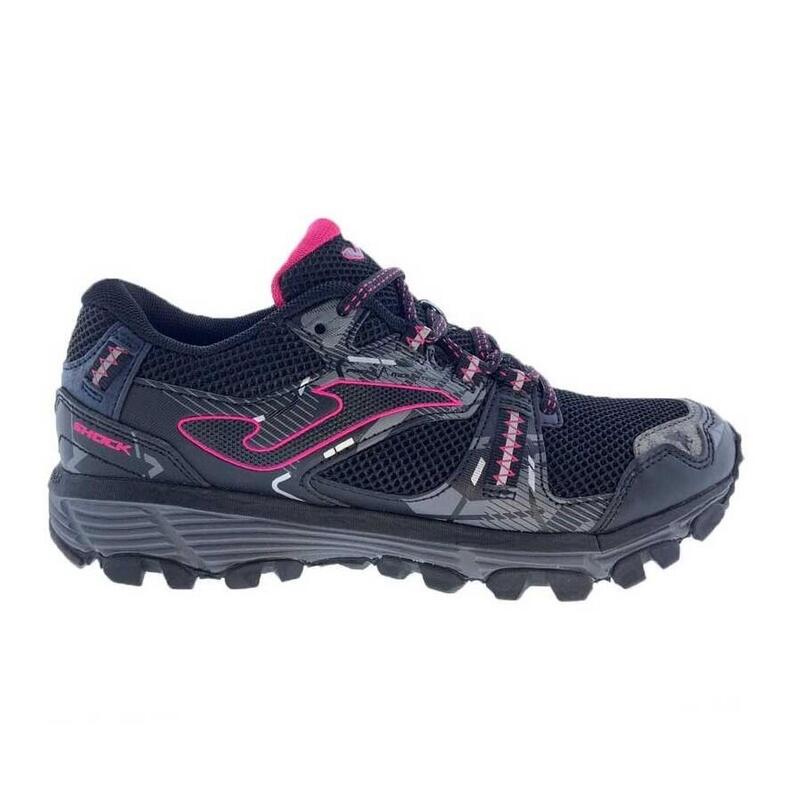 Zapatilla Running Trail Mujer Joma SHOCK 2101 NEGRO