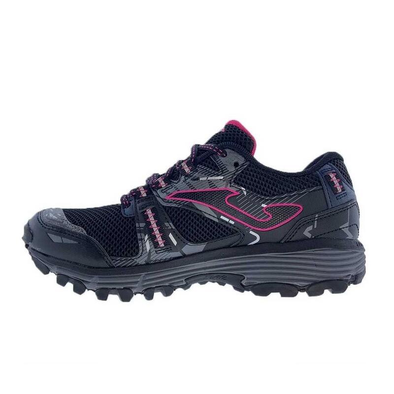 Zapatilla Running Trail Mujer Joma SHOCK 2101 NEGRO