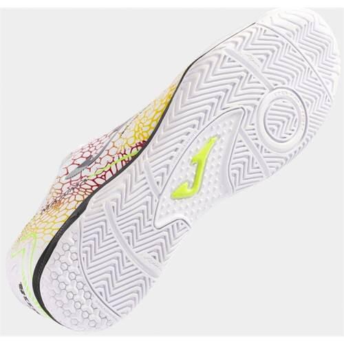 Zapatilla Futbol Hombre Joma Maxima 2442 Blanco Amarillo 5/7