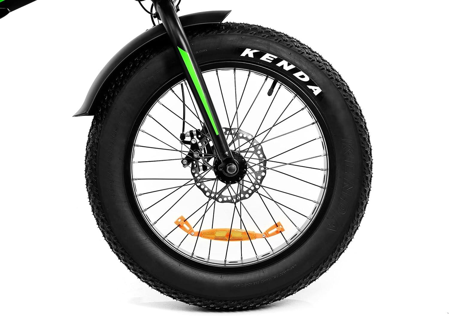 Vélo électrique Argento Mini Mad Adulte Unisexe, Vert/Noir, Unique Taille 4/5
