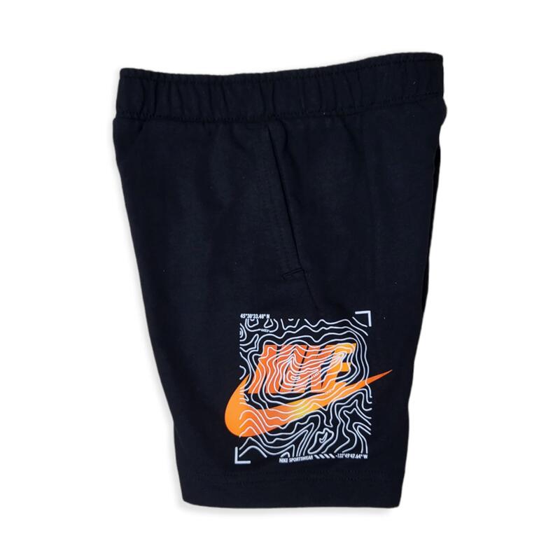 Pantaloncino bambino nike nsw elevate - nero