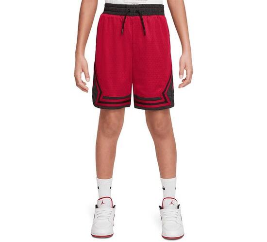 Pantaloncino ragazzo jordan diamond - rosso/nero