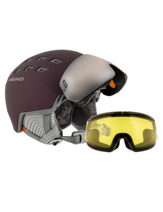 Kask narciarski damski z szybą HEAD RACHEL 5K + szyba w zestawie