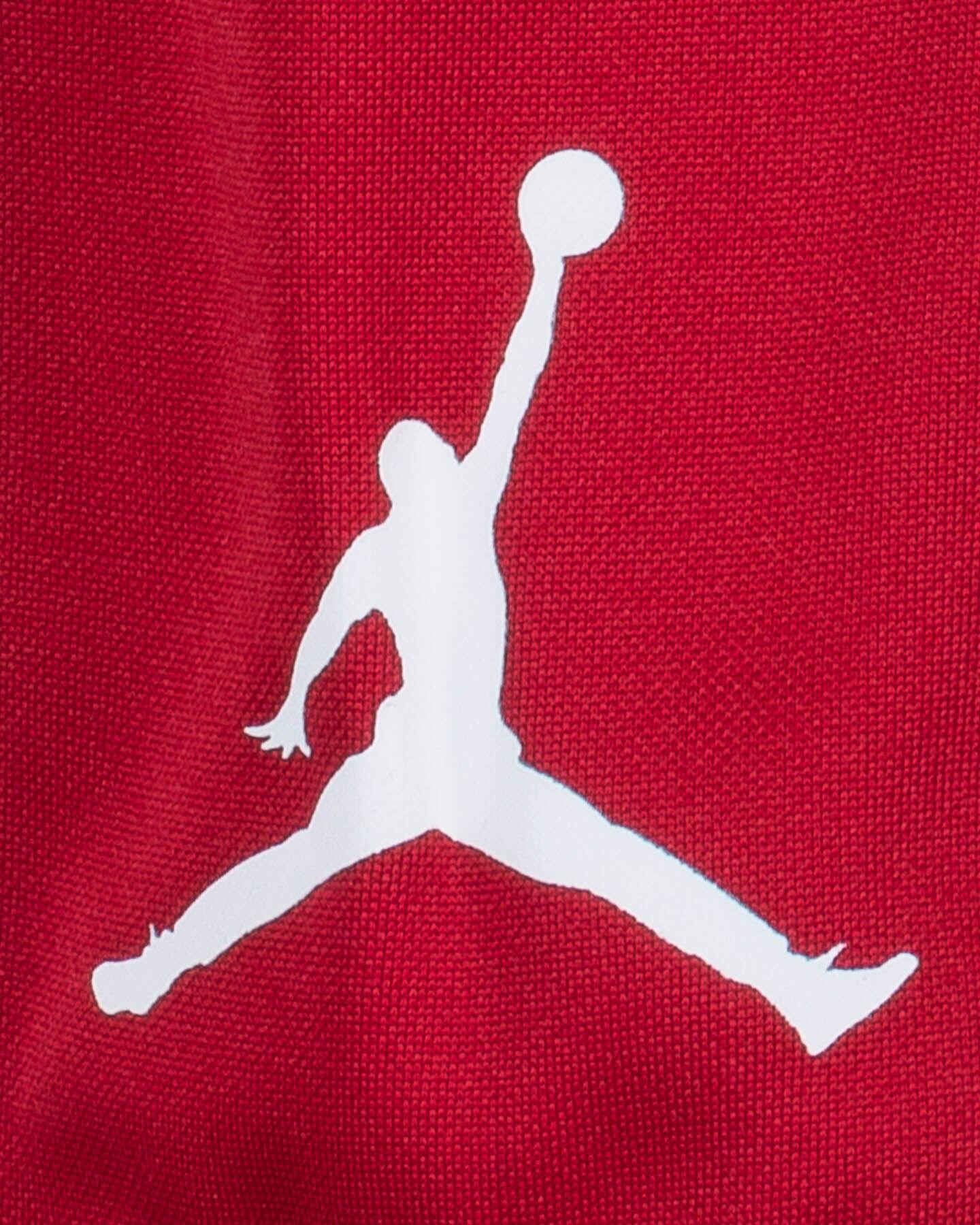 Pantaloncino ragazzo jordan air hbr - nero/rosso 3/3