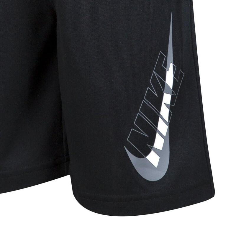 Pantaloncino bambino nike sportswear - nero