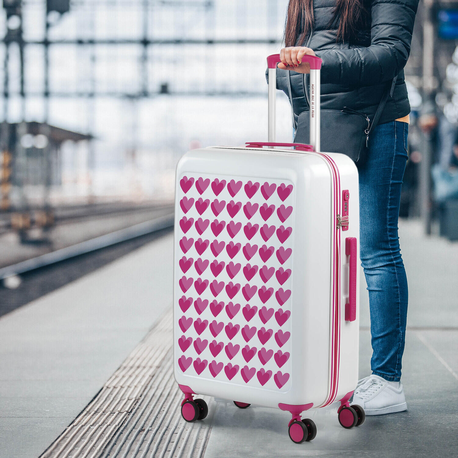 Maleta Pc Mediana 65L Agatha Ruiz De La Prada Happiness 45X68x26cm 2/7