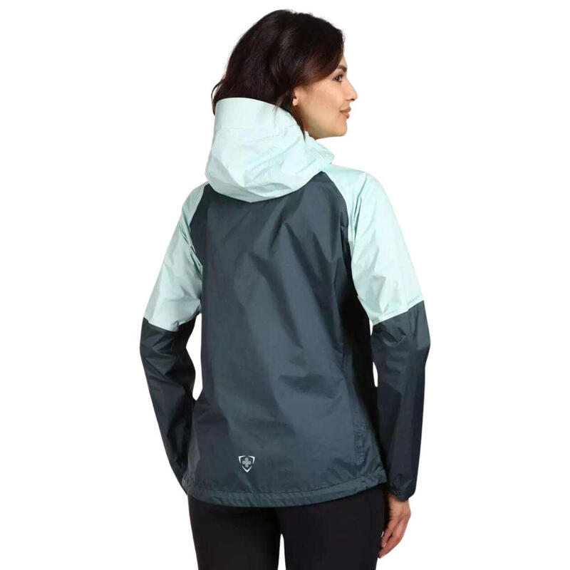 Chaqueta cortavientos impermeable montaña y trekking HURRICANE-W mujer KILPI