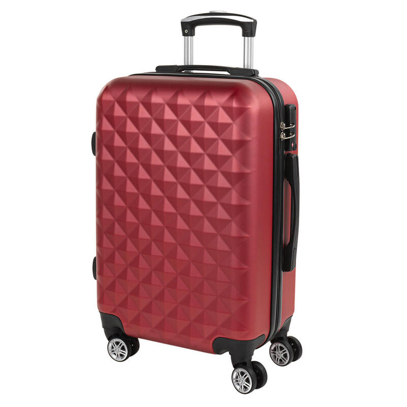 Maleta Cabina Abs Unisex 38L Itaca Diamond 55Cm