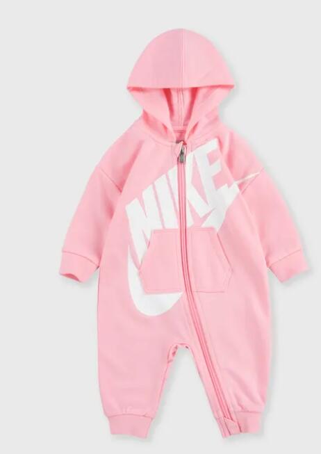Tuta bambina nike jumpsuit - rosa/bianco 1/4