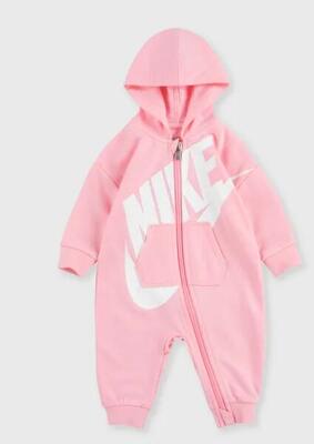 Tuta bambina nike jumpsuit - rosa/bianco