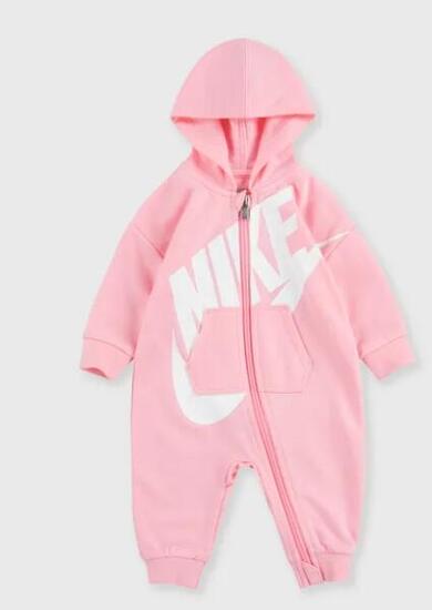 Tuta bambina nike jumpsuit - rosa/bianco