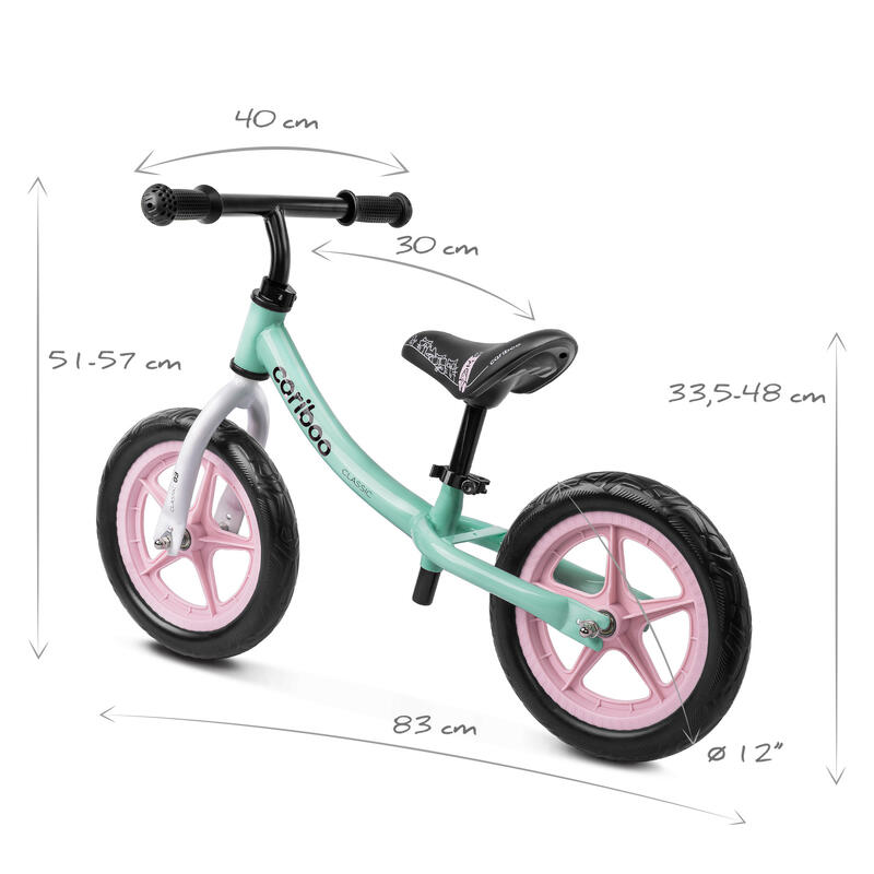 Bicicletă de echilibru pentru copii Cariboo Classic