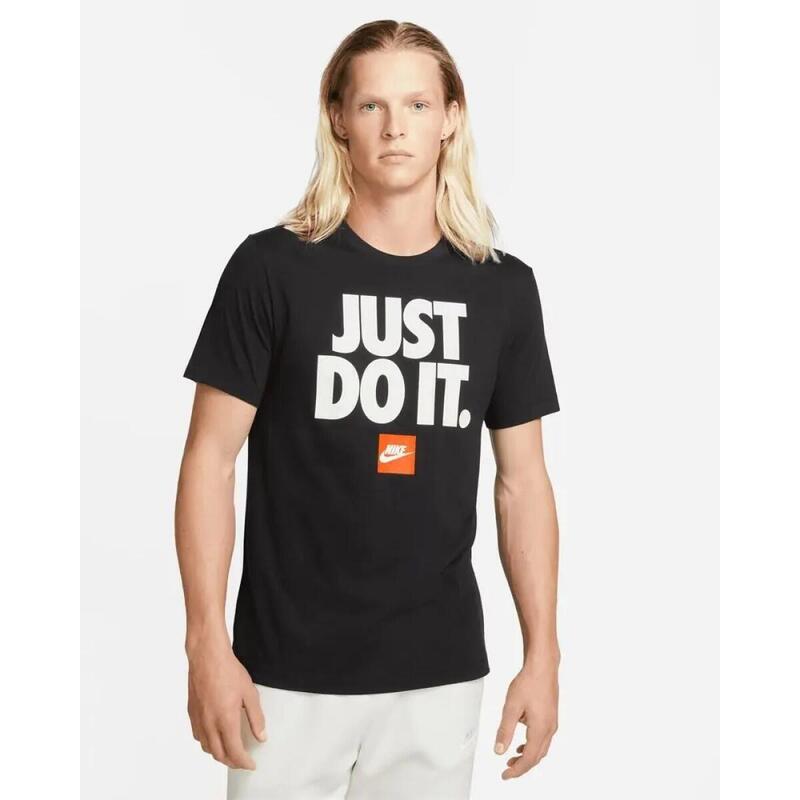 T-shirt uomo nike just do it tee - nero