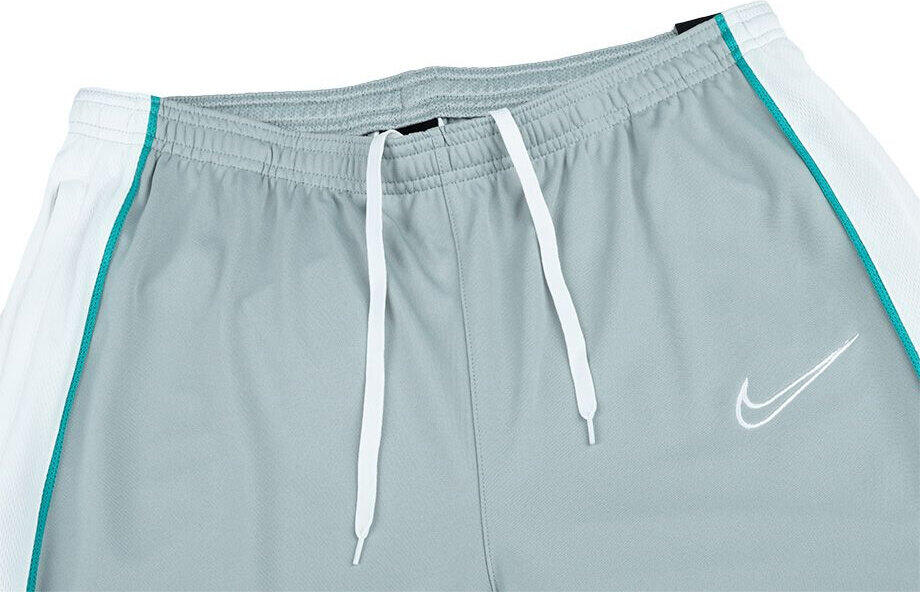 Pantalones Nike para hombre Dri-FIT, gris oscuro con bandas blancas 3/6