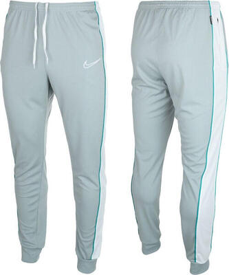 Pantaloni Nike da uomo Dri-FIT grigio scuro con bande bianche