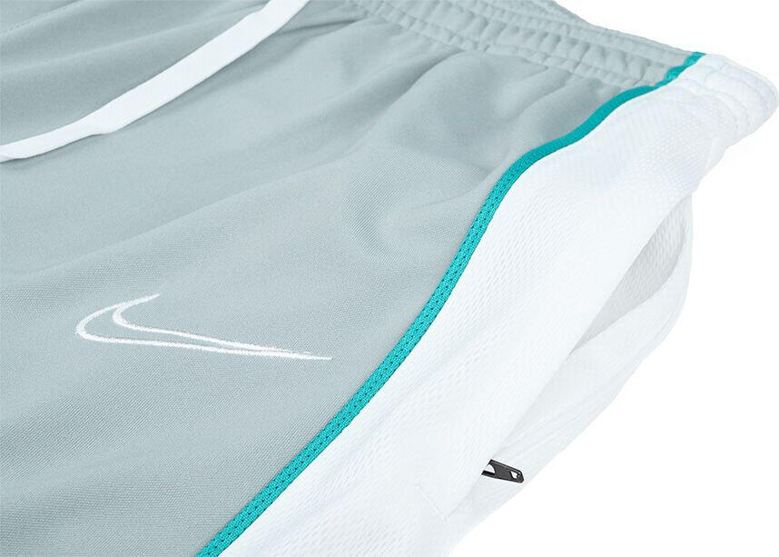Pantalones Nike para hombre Dri-FIT, gris oscuro con bandas blancas 4/6