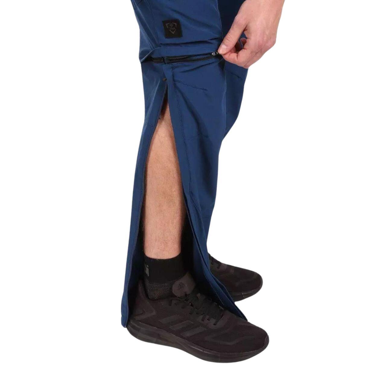 Pantalón desmontable montaña y trekking HOSIO-M hombre KILPI Azul oscuro 4/7