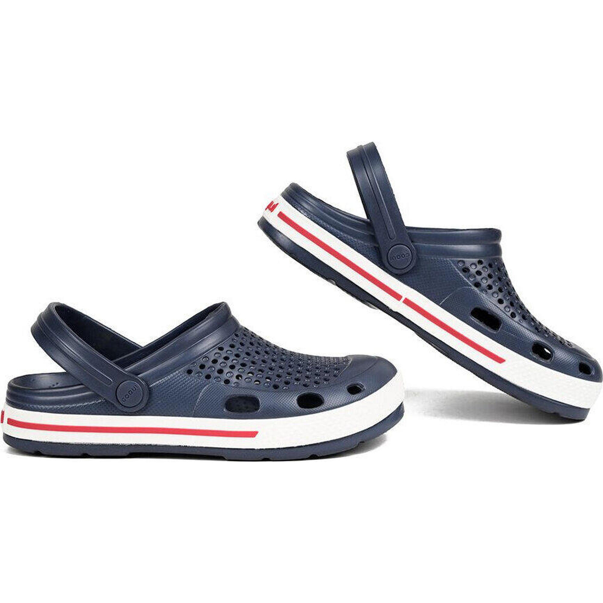 Coqui - Coqui Lindo Sabots Femme – Confort Et Couleurs - Claquettes - Blanc|bleu|rouge - Decathlon