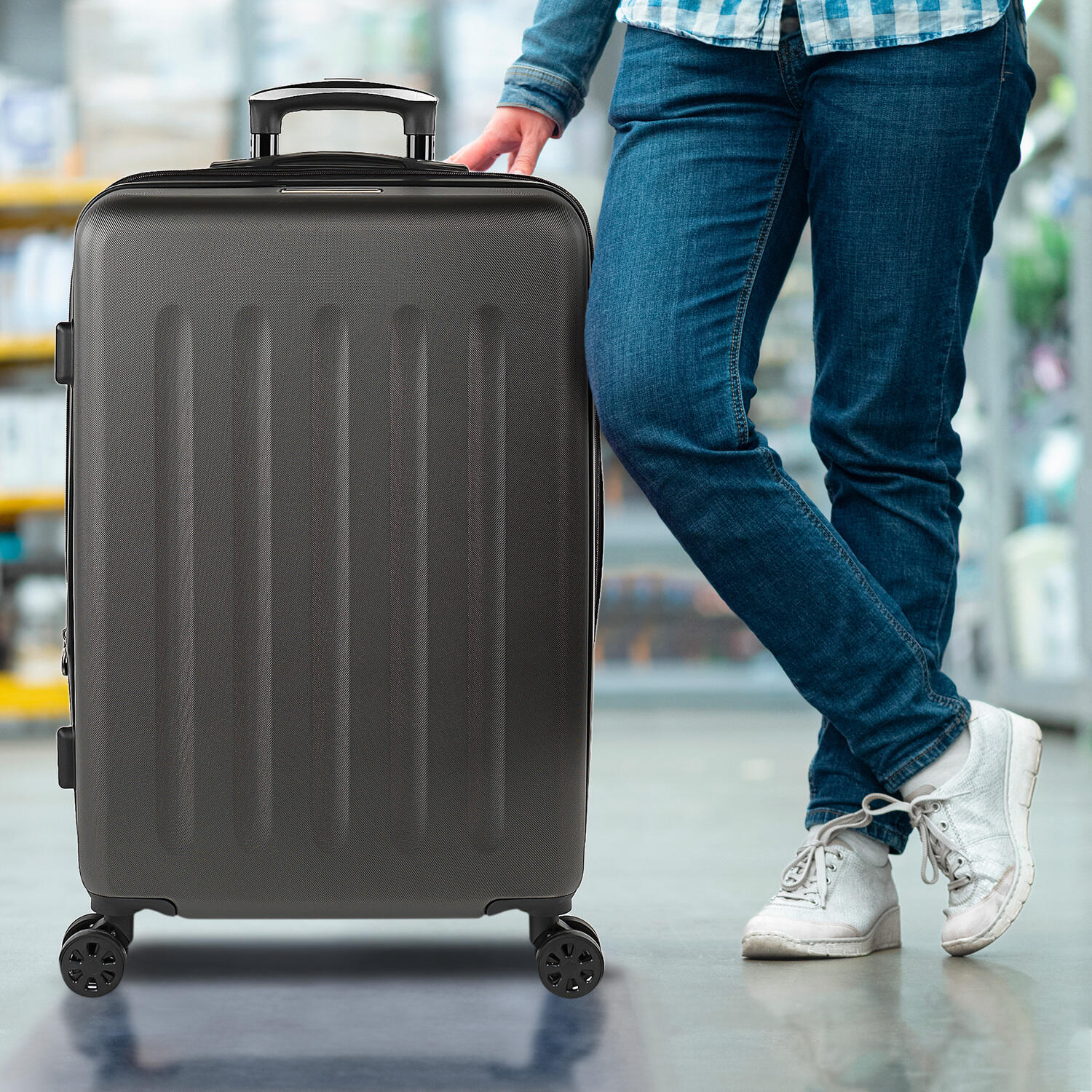 Maleta Abs Mediana 65L Skpat Lisboa 44X64x27cm 2/7
