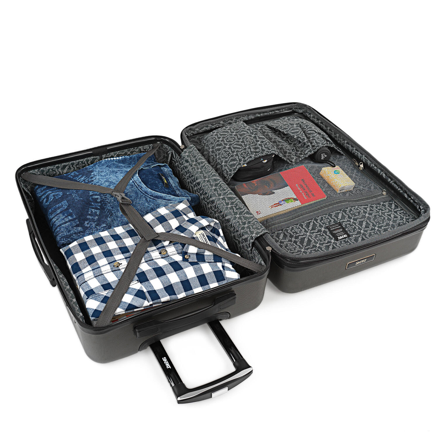 Maleta Abs Mediana 65L Skpat Lisboa 44X64x27cm 7/7