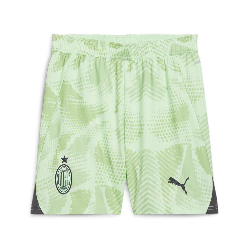 Brankářské trenýrky pro mládež AC Milán 24/25 PUMA Fresh Mint Green