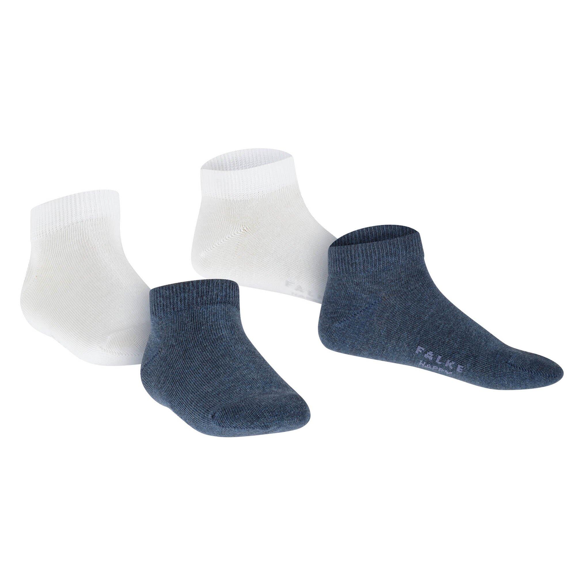 Socken Unisex 2er Pack-FALKE Happy 2P SN 3/4