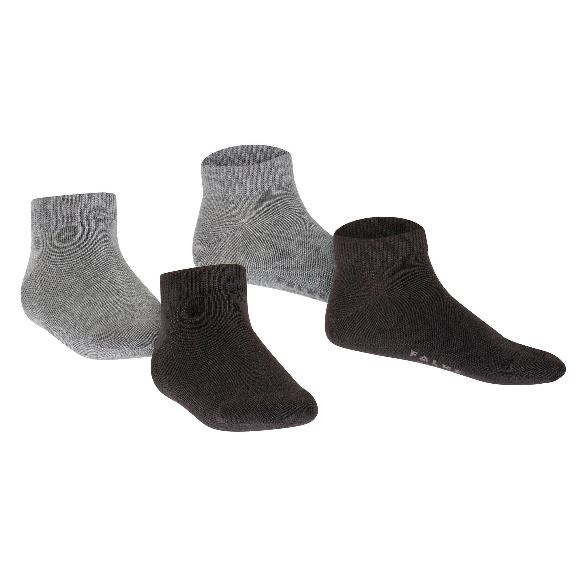 Socken Unisex 2er Pack-FALKE Happy 2P SN 3/4