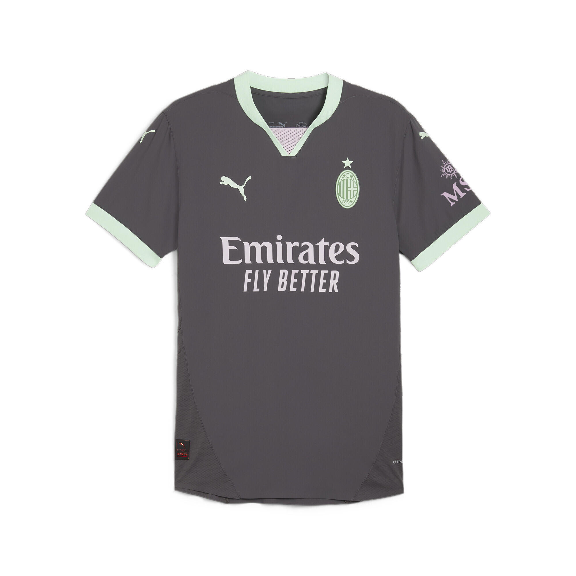 PUMA Camiseta original AC Milan 3.ª equipación 24/25 Hombre PUMA Fresh Mint Green