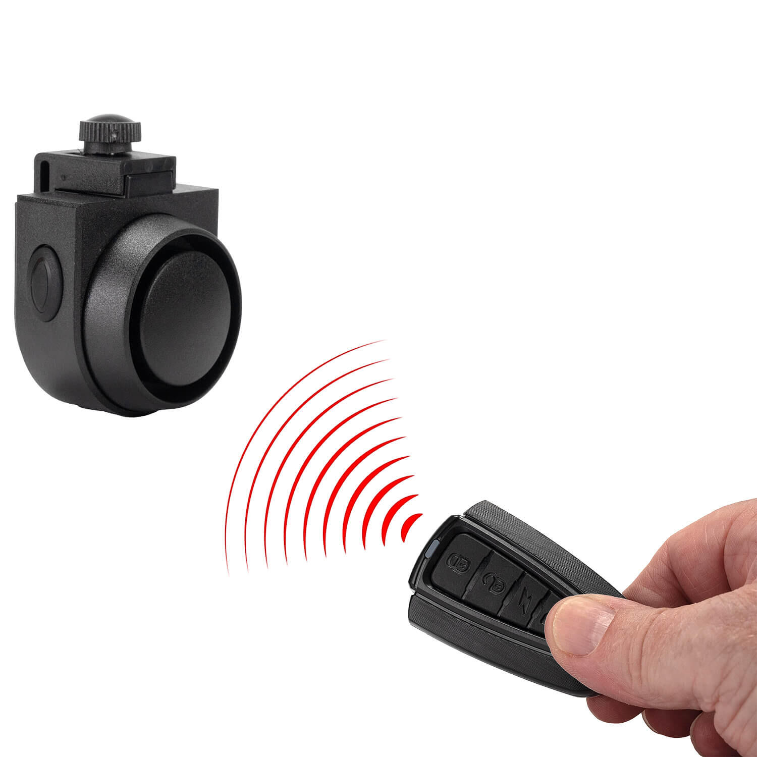 Alarma anti furt pentru biciclete cu telecomanda wireless,115 db putere acustica