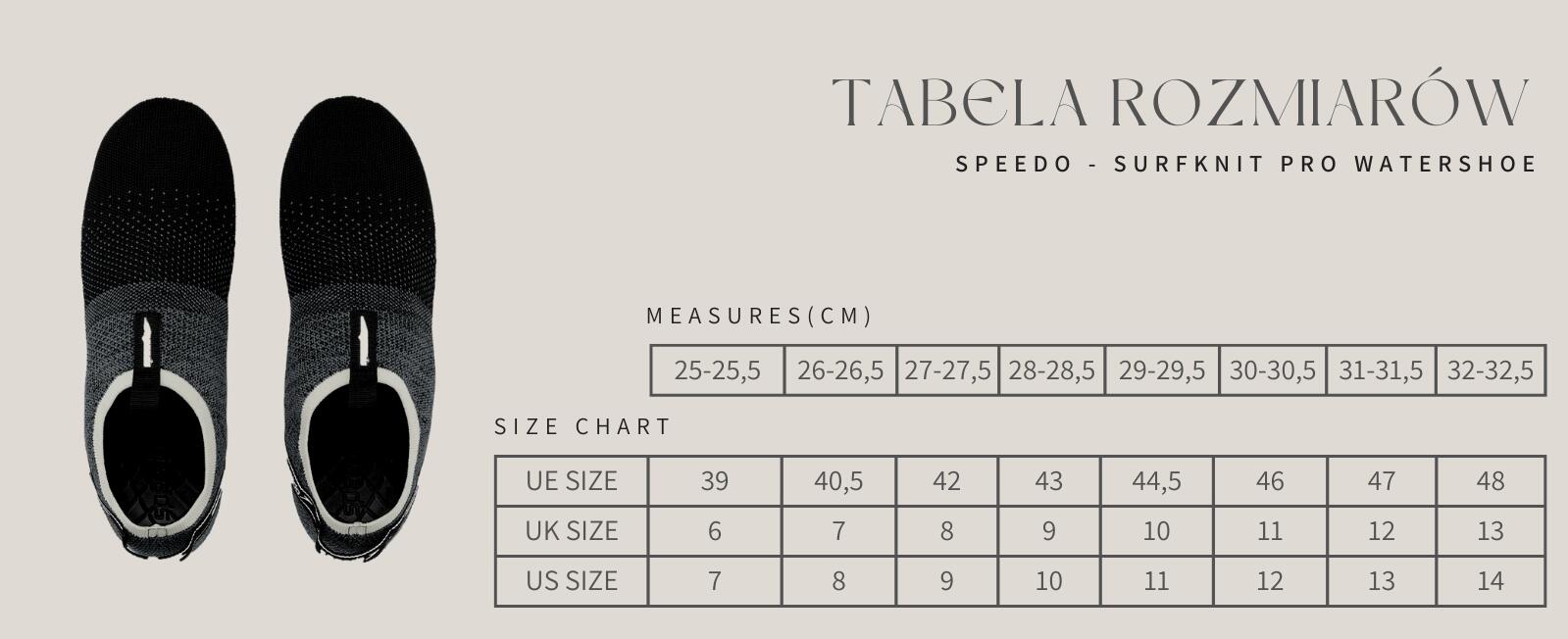 Buty do wody męskie Speedo Surf Knit Pro 6/6