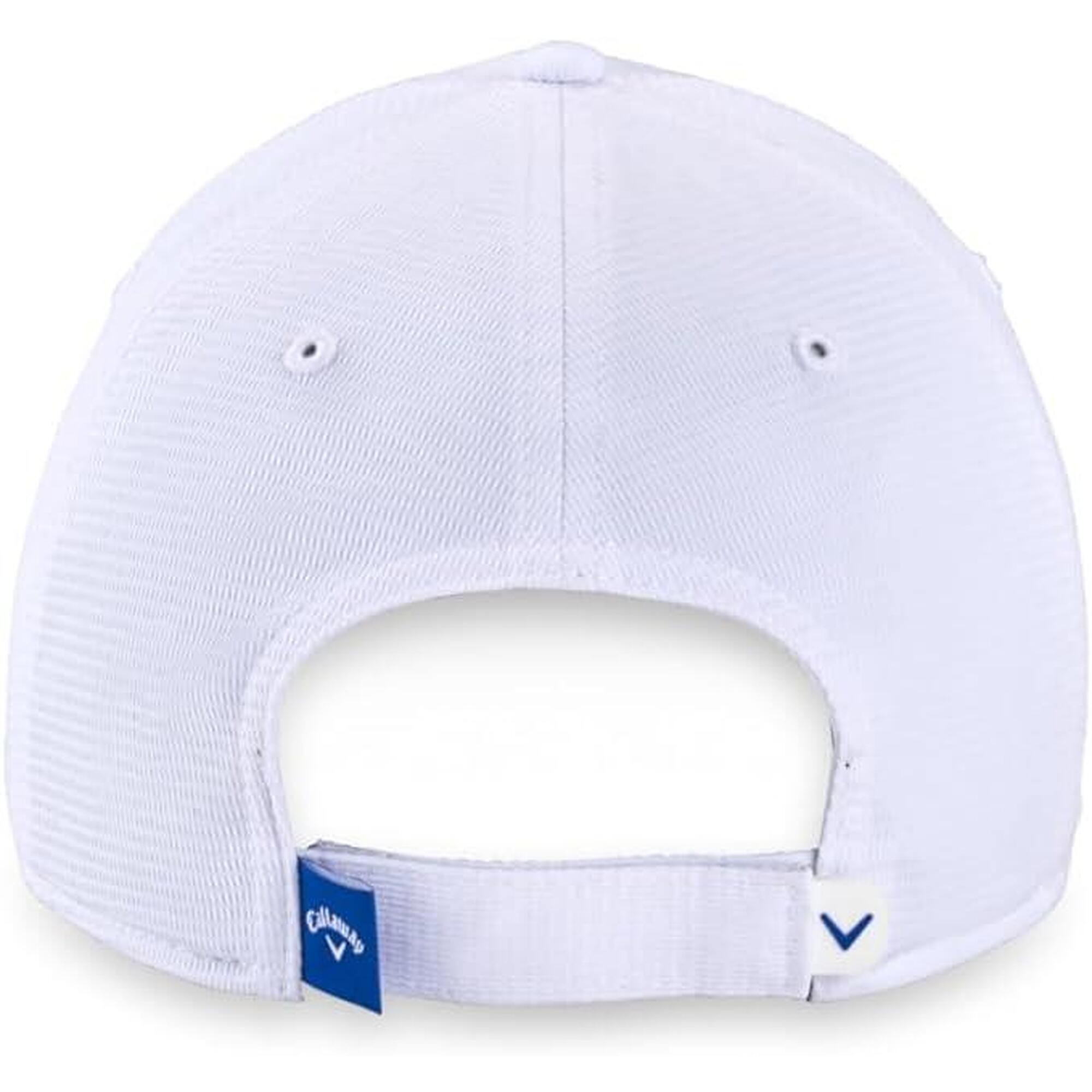 Callaway Liquid Metal Gorra Golf Hombre, Blanco/Azul