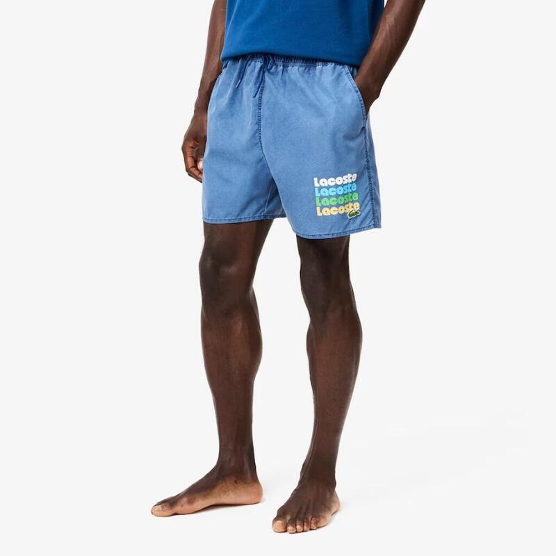 Pantalones Hombre Lacoste Swimsuit Azul