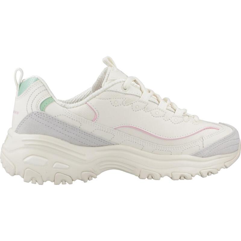 Zapatillas mujer Skechers Dlites - New Heat Blanco