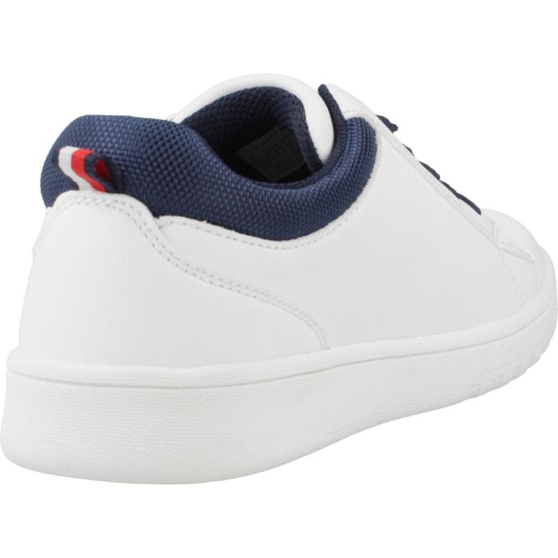 Ténis Tommy Hilfiger Modelo Low Cut Lace-up Cor Branco