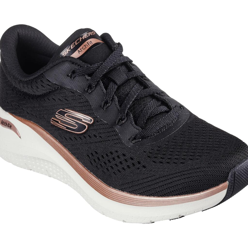 Women's ARCH FIT 2.0 GLOW THE DISTANCE Slip-On Black / Pink Gold