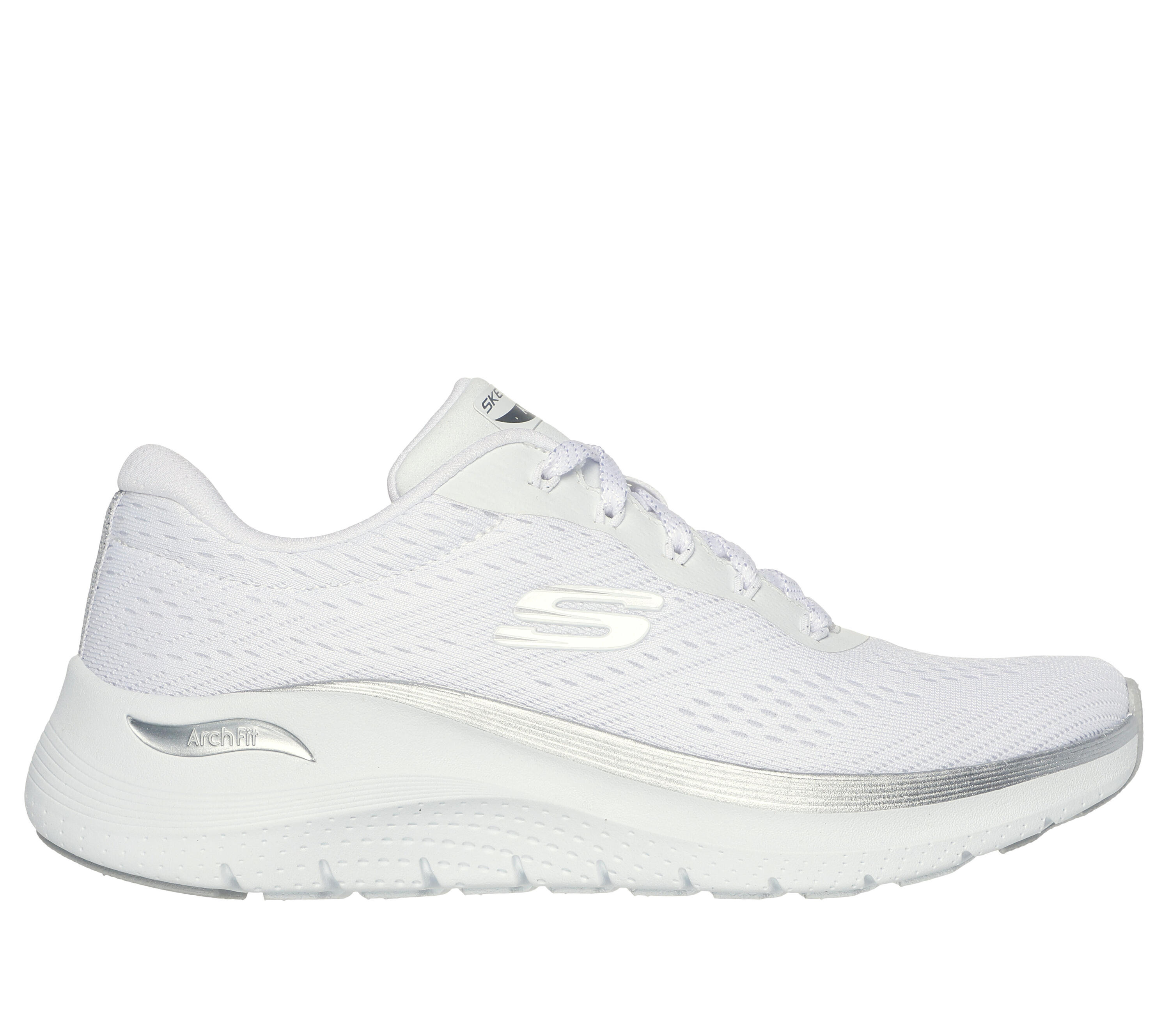 Dames ARCH FIT 2.0 GLOW THE DISTANCE Slip-On Wit / Silber 5/5