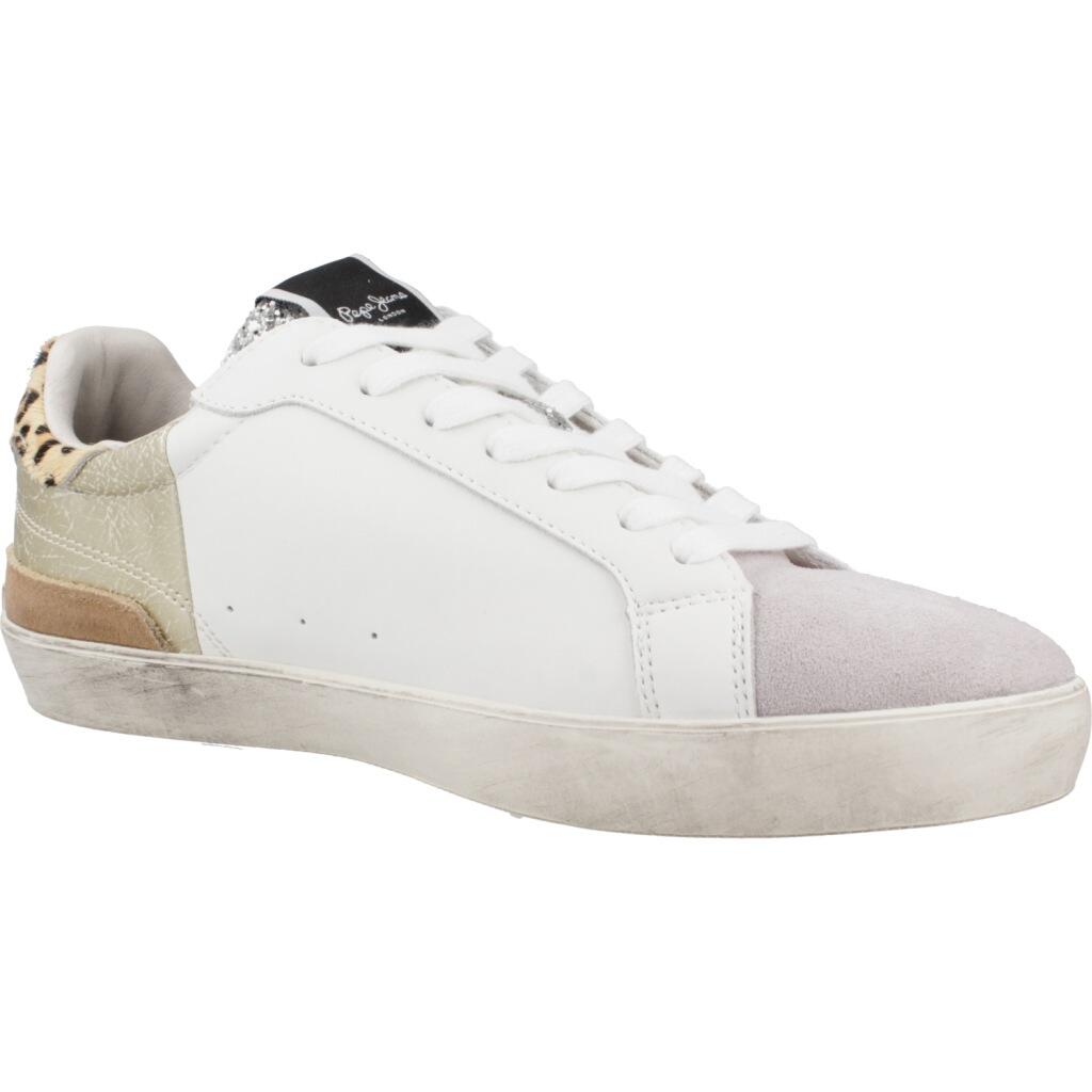 Zapatillas PEPE JEANS  Lane Street Blanco  Mujer 5/5
